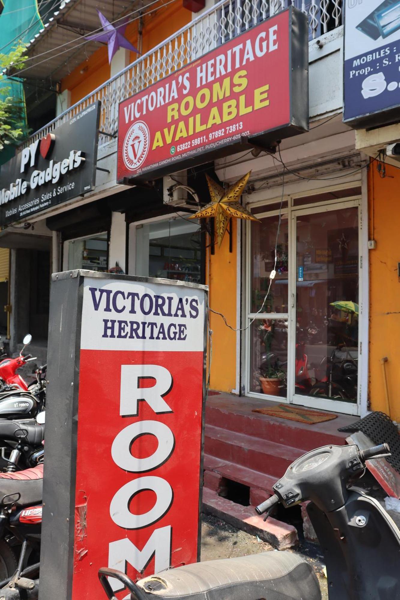 New Victoria'S Heritage Puducherry Buitenkant foto